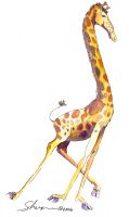 200-285 Dancing Giraffe